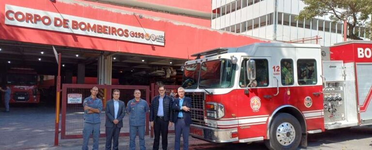 ABVE apresenta aos bombeiros proposta de teste de incêndio