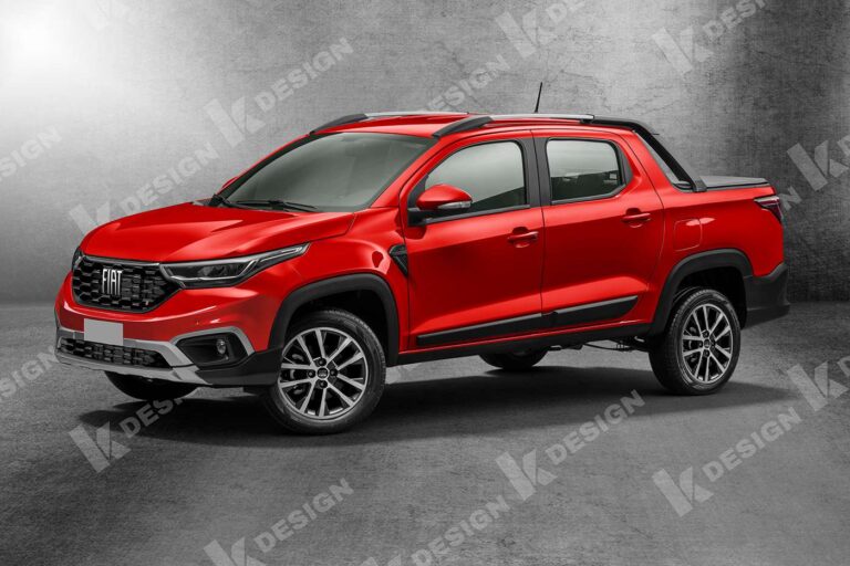 Fiat Strada 2024 terá visual mais agressivo e motor turbo com CVT