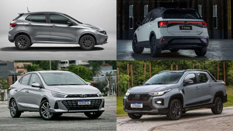 25 carros mais vendidos de Julho, da Strada ao HB20S sedan