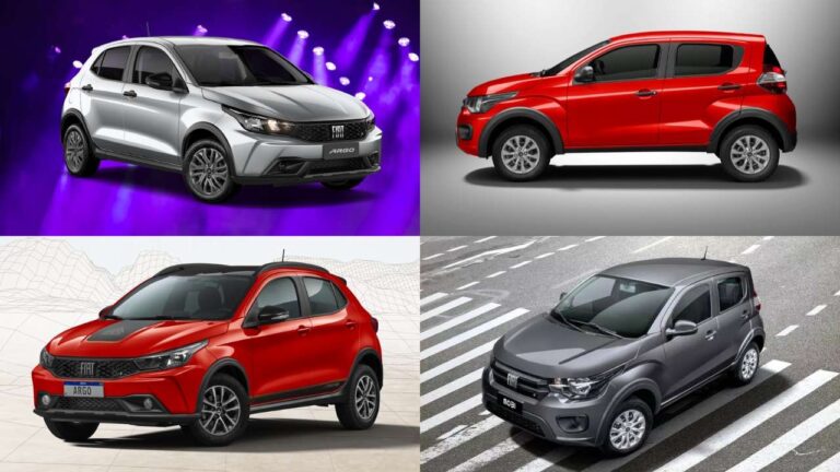 Top 5 hatches em Setembro: Argo e Mobi põem a Fiat em 1º lugar