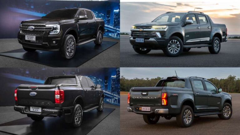 Ford Ranger e Chevrolet S10 travam batalha no segmento de picapes
