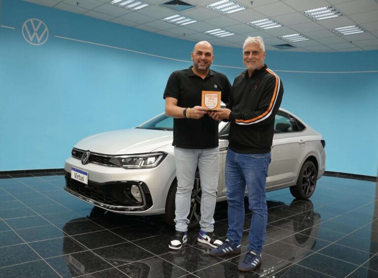 Volkswagen Virtus recebe o Prêmio Trend 2024 como Melhor Sedan