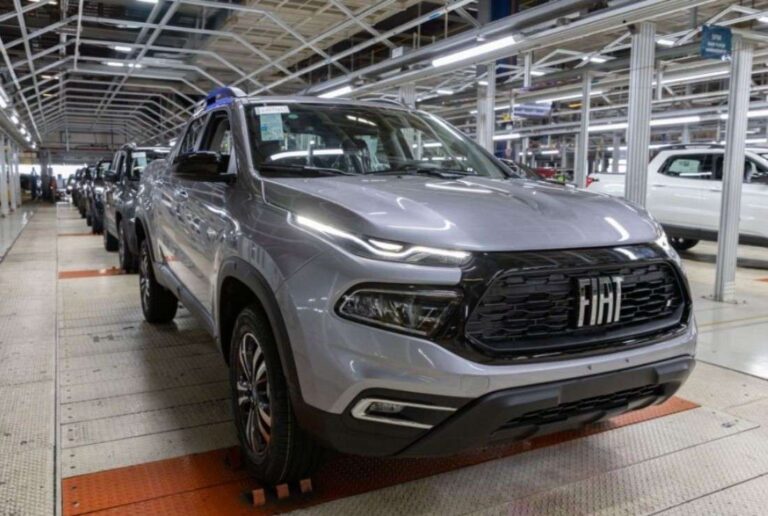 Fiat Toro, líder desde 2016, chega a 550 mil unidades produzidas