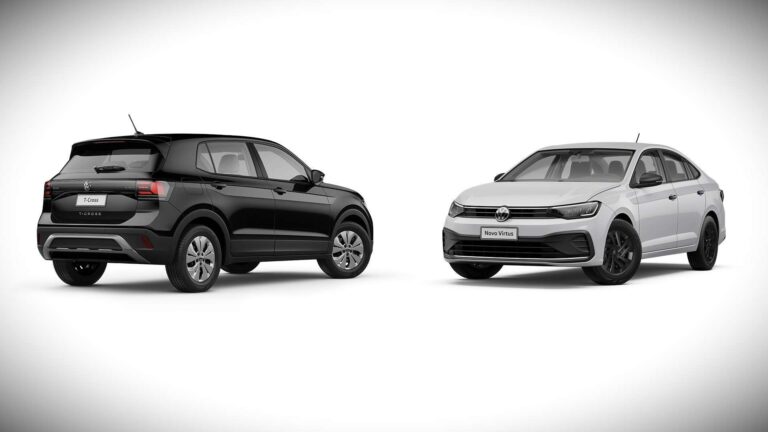 Virtus Sense e T-Cross Sense são lançados com preços atraentes