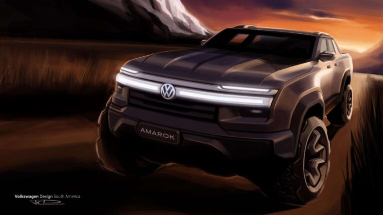 Nova Amarok será uma anti-Rampage maior, com carroceria monobloco e motor V6