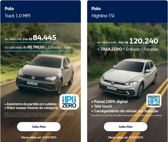 Polo reage, volta à vice-liderança e tem promoção para subir nas vendas