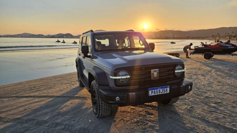 Avaliação: GWM Tank 300 brilha muito em off-road no Guarujá