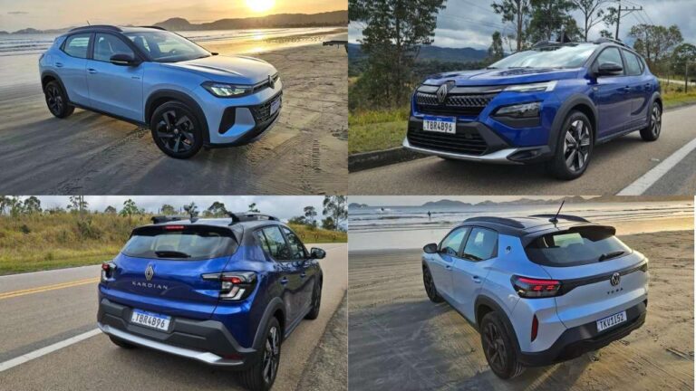 Comparativo SUV crossover 2026: Volkswagen Tera High ou Renault Kardian Iconic?