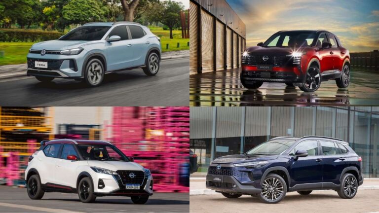 SUVs em setembro: Tera lidera, Kicks soma forças e T-Cross desaba