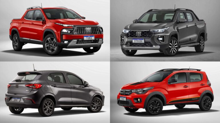 Picapes e hatches fazem a diferença e mantêm Fiat líder no Brasil há 5 anos