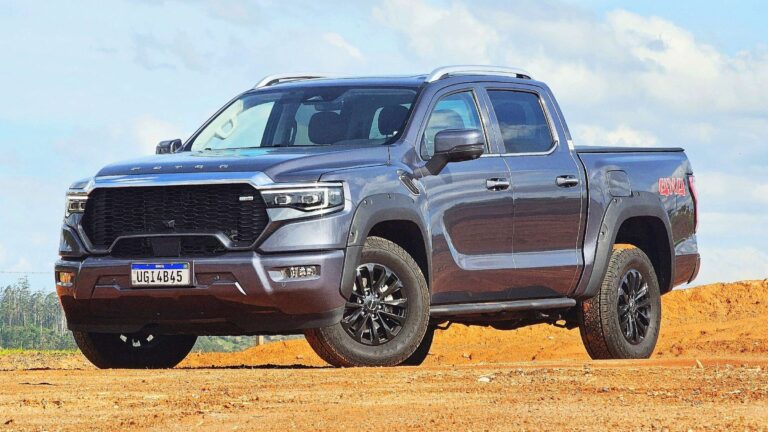 Foton Tunland V9: luxo de Ram, preço de Hilux básica e caçamba gigante