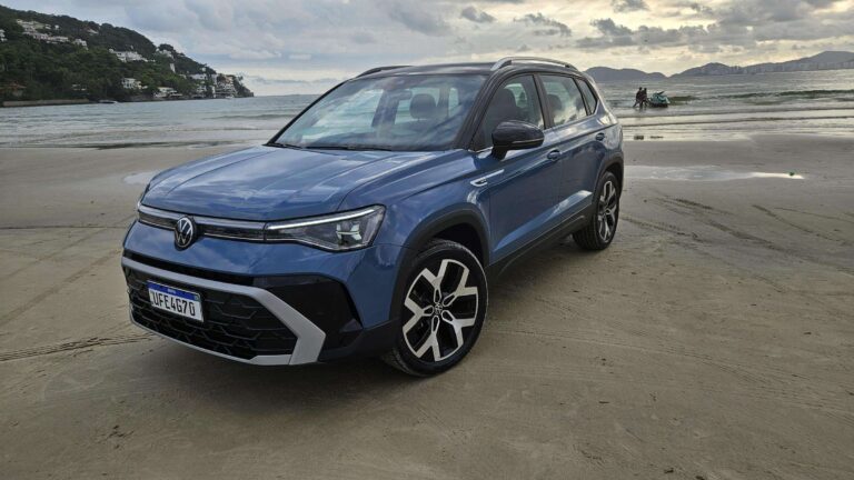 Volkswagen Taos 2026 fica mais ágil na cidade com câmbio de 8 marchas