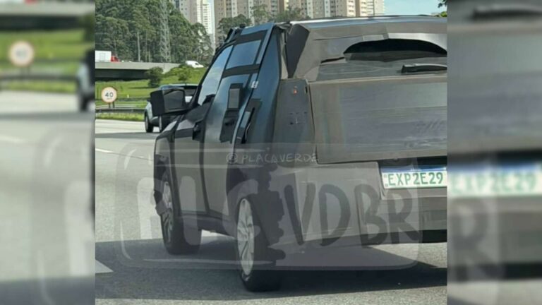 Flagra: novo Fiat Argo 2027 terá visual de Panda e motor híbrido
