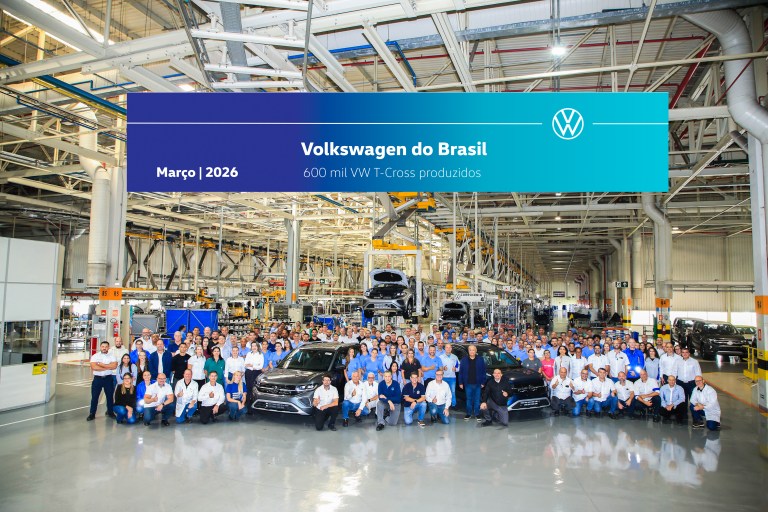 VW T-Cross alcança 600 mil unidades produzidas e mantém liderança