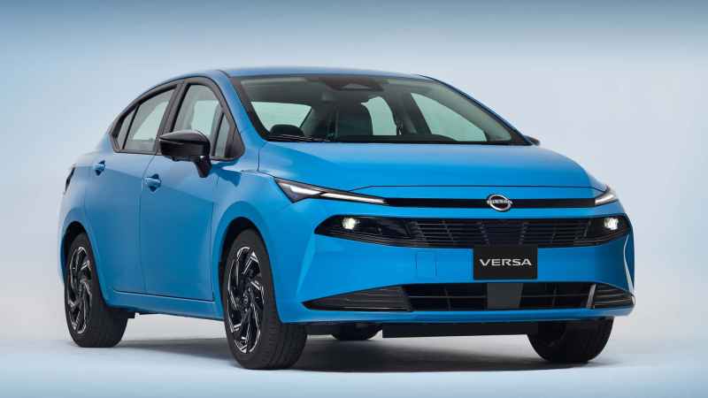 Novo Nissan Versa 2027 estreia com visual do Kait e tela de 12″