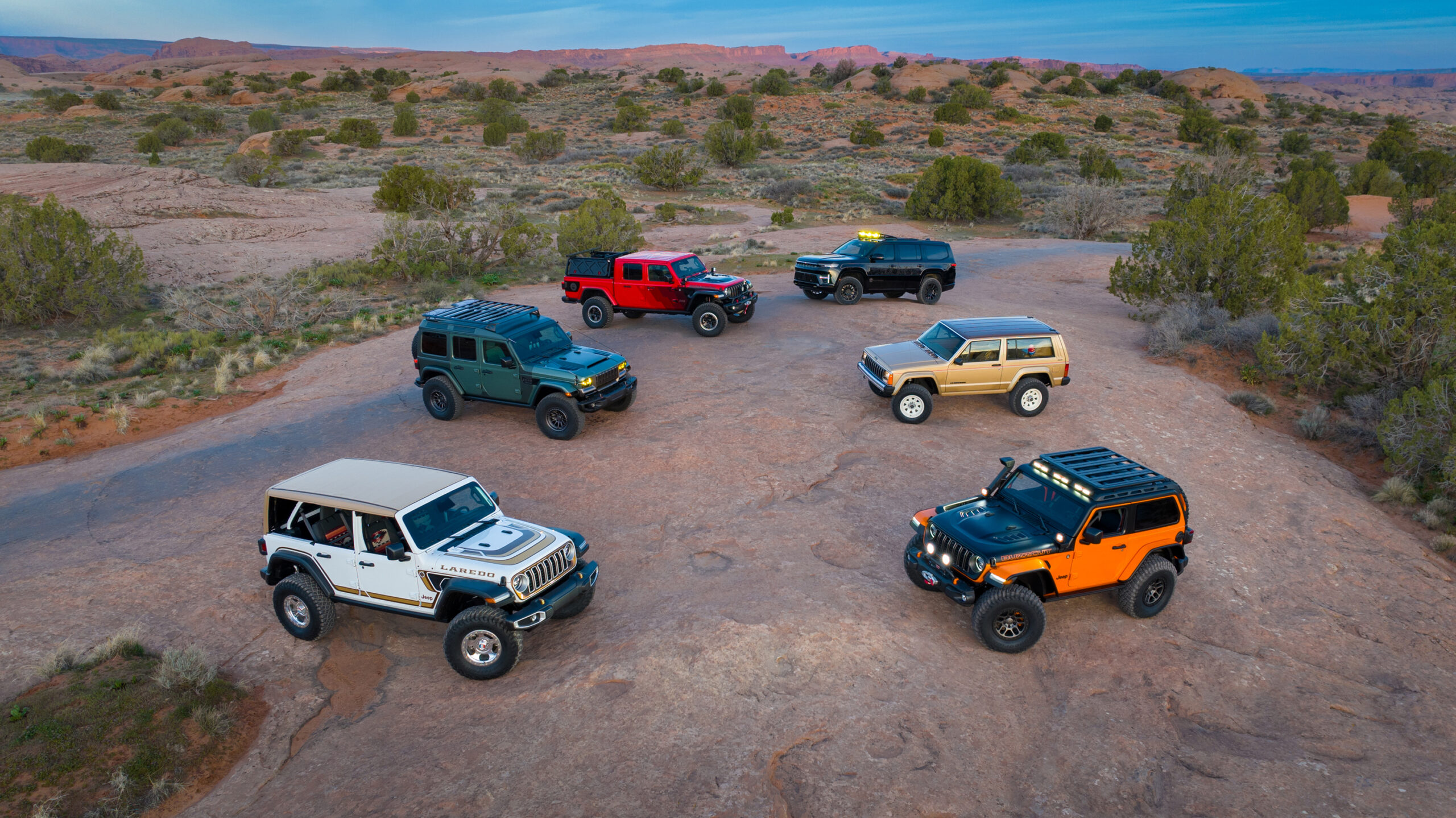 Jeep celebra 4/4 com 6 novos conceitos radicais em Moab; veja fotos