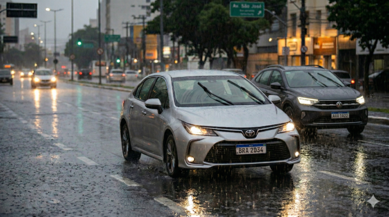 Chuva forte: veja 10 dicas para proteger seu carro e evitar acidentes