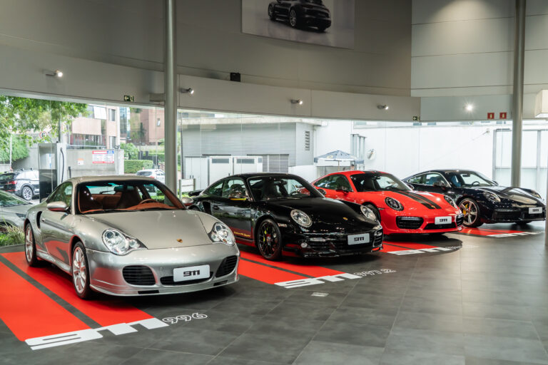 Porsche exibe todas as gerações do 911 Turbo em SP; veja fotos