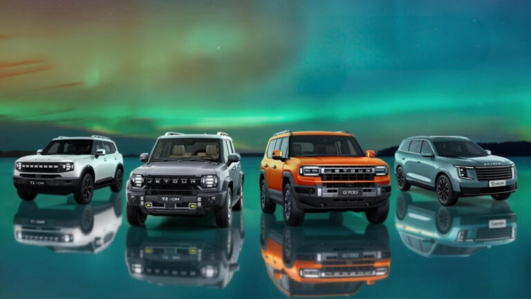 Jetour e Soueast mostram SUVs híbridos off-road no Auti China 2026