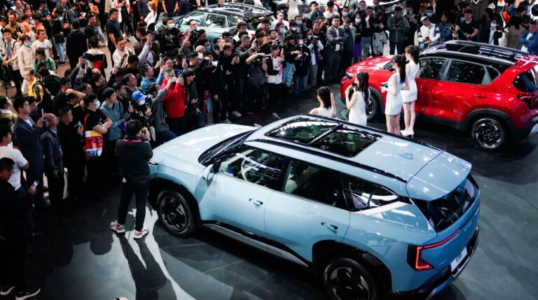 Salão de Pequim 2026: carros chineses focam em Inteligência Artificial