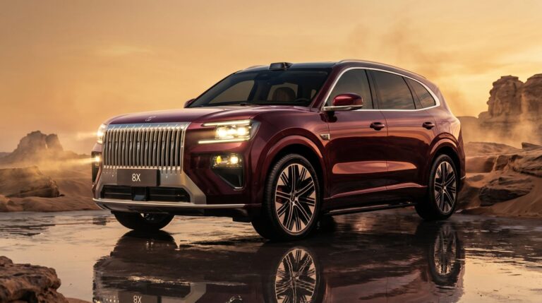SUV Zeekr 8X tem chips Nvidia, plataforma de 900 volts e 1.400 cv