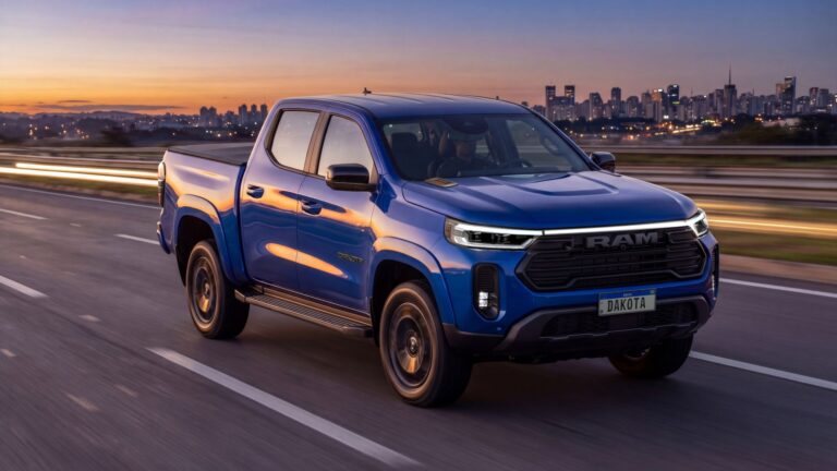 Ram Dakota 2027: versões, preços, consumo e equipamentos
