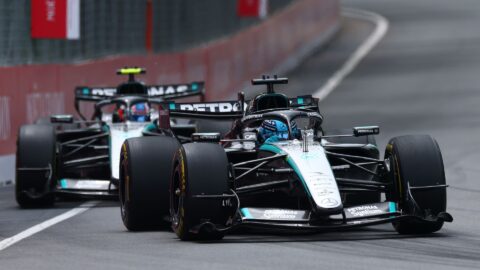 GP do Canadá: Russell e Antonelli disputam quem manda na Mercedes F1