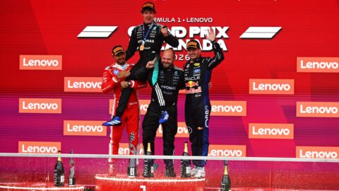 Hamilton renasce na 4ª vitória seguida de Antonelli na F1