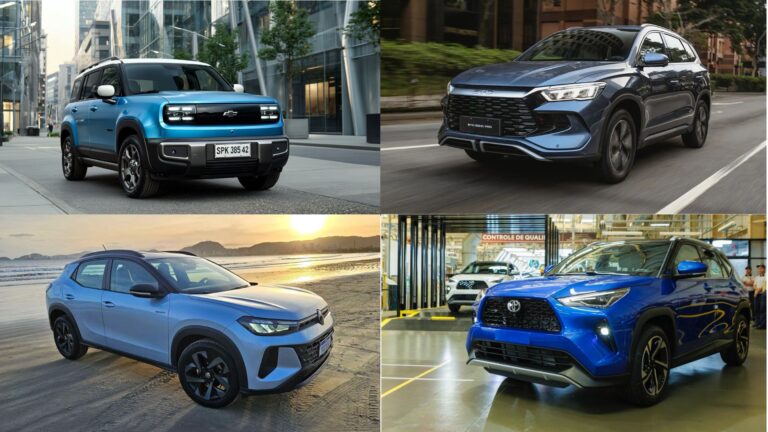 SUVs em abril: BYD Song entra no top 5 e muda o ranking; T-Cross lidera