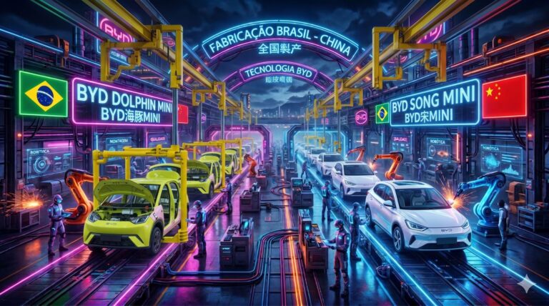 BYD apela ao governo federal e leva vantagem amplamente criticada em veículos SKD