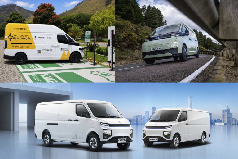 Farizon terá test drive de vans elétricas e oficina móvel na Future Mobility